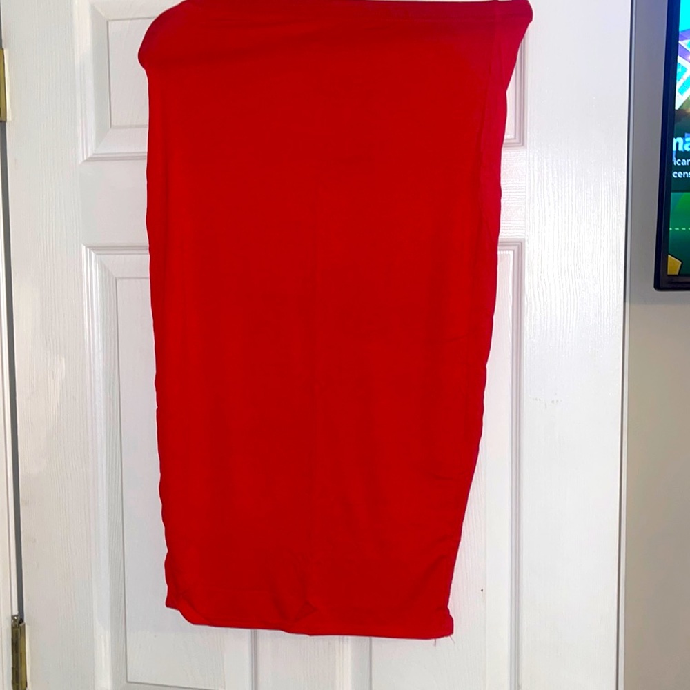 Brand new Jersey midi tube skirt